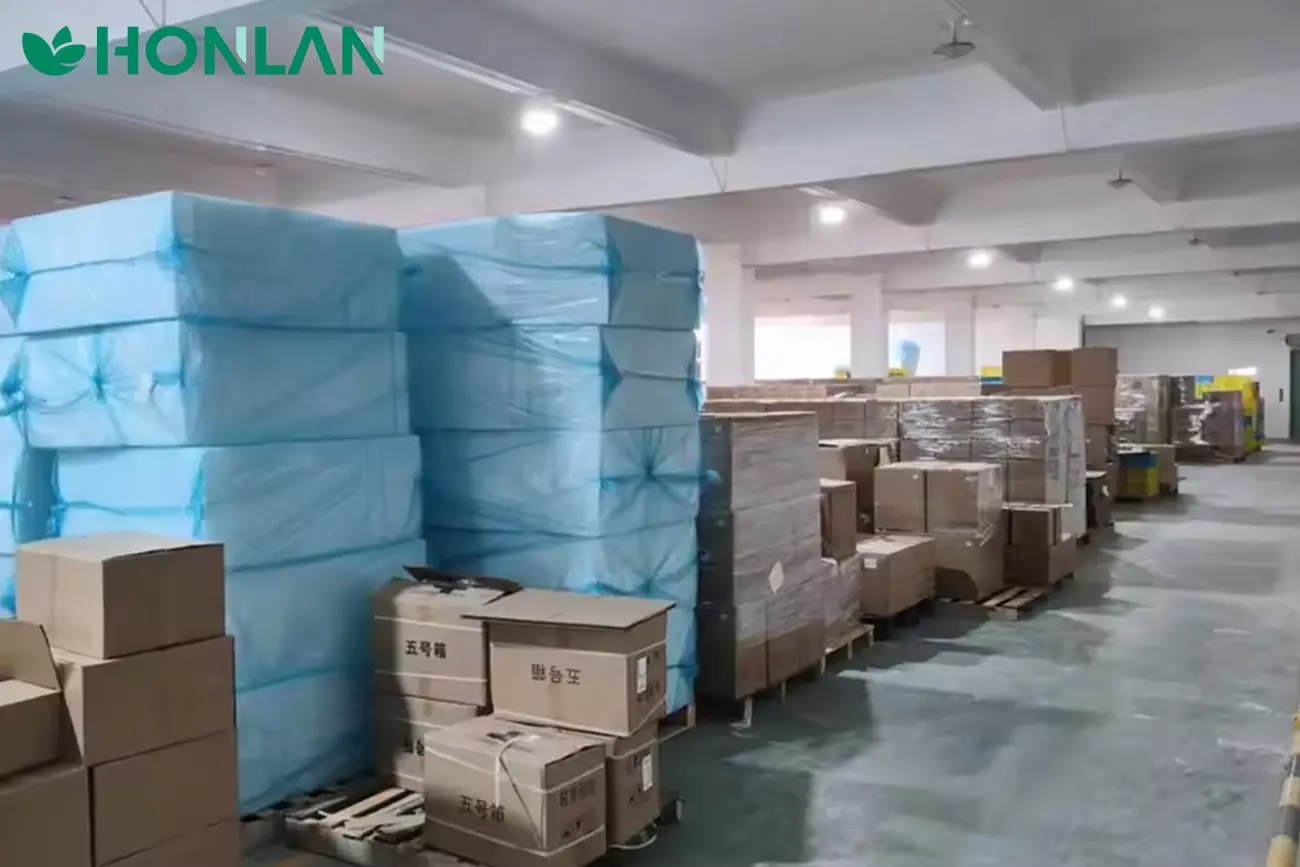 Warehouse inventory for supplement manufacturing and global shipping support